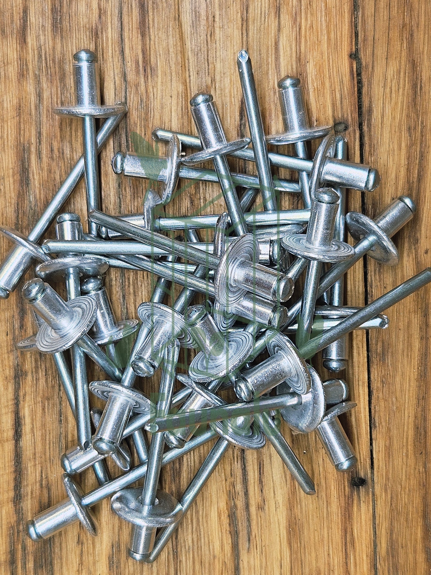 Rivets Aveugles Aluminium Ø 5.0 x 8 mm Tête Large collerette 14 mm- Lot de 250