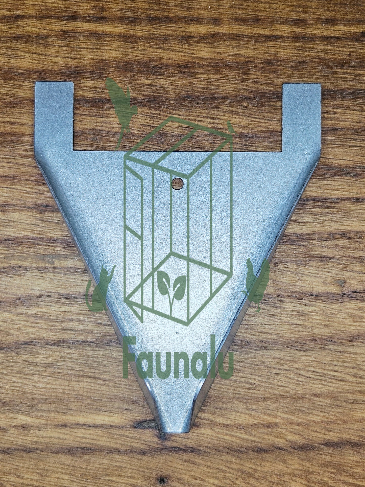 Support à Perchoir pour volière aluminium 8x10.5 cm – Moyenne