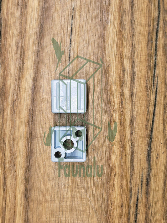 Embout de Jonction 1W pour Tube Aluminium 20x20mm