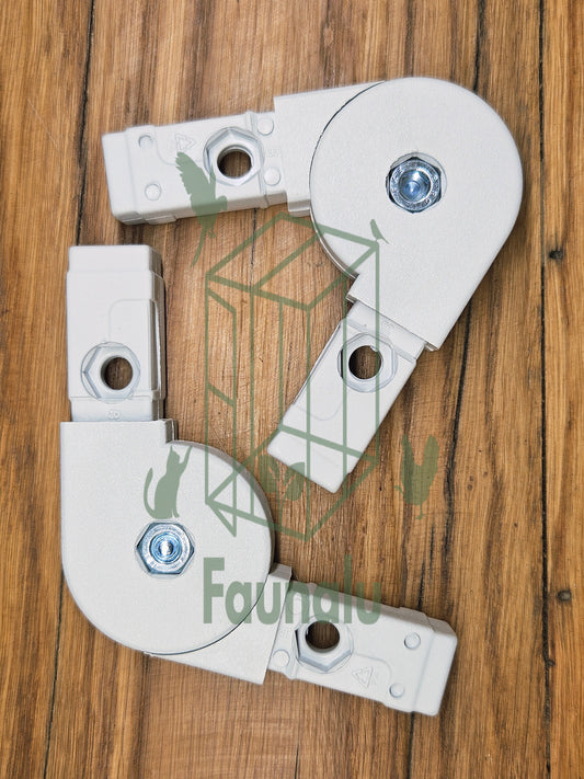 Embout de Jonction 2WS 180° pour Tube Aluminium 20x20mm