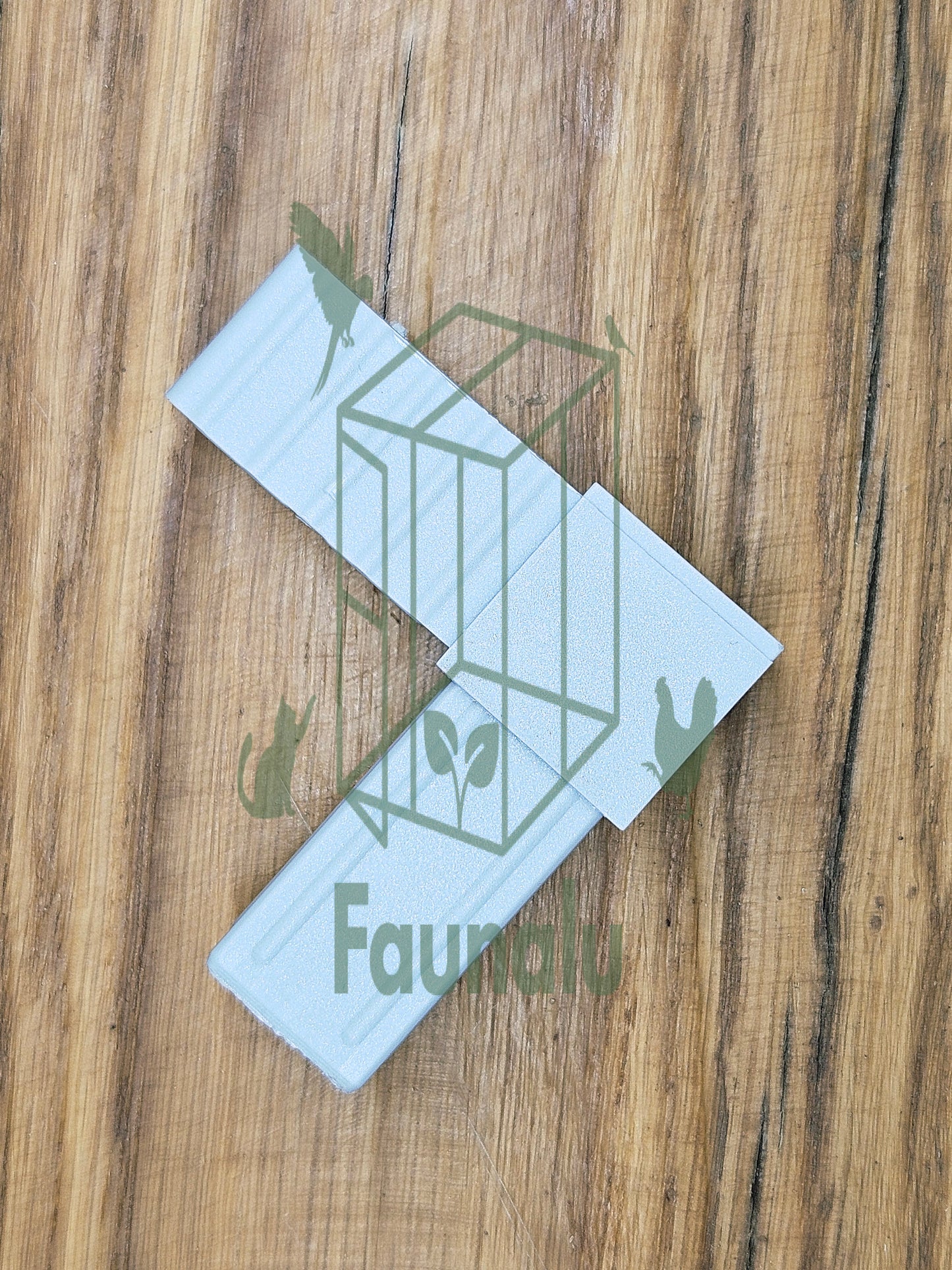 Embout de Jonction 2W pour Tube Aluminium 20x20mm