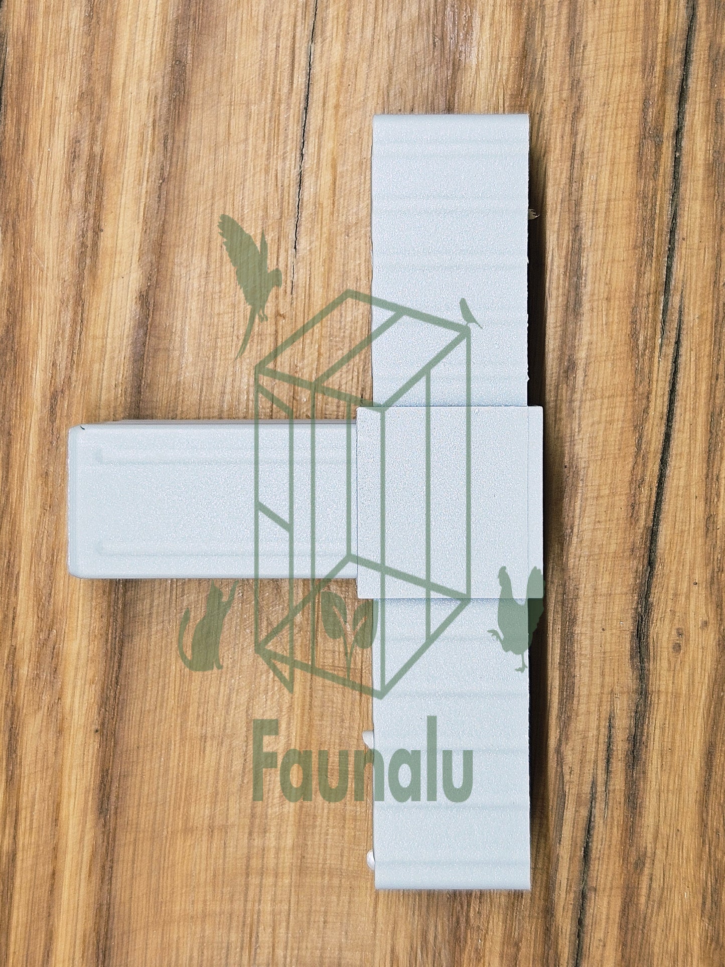 Embout de Jonction 3WF pour Tube Aluminium 20x20mm