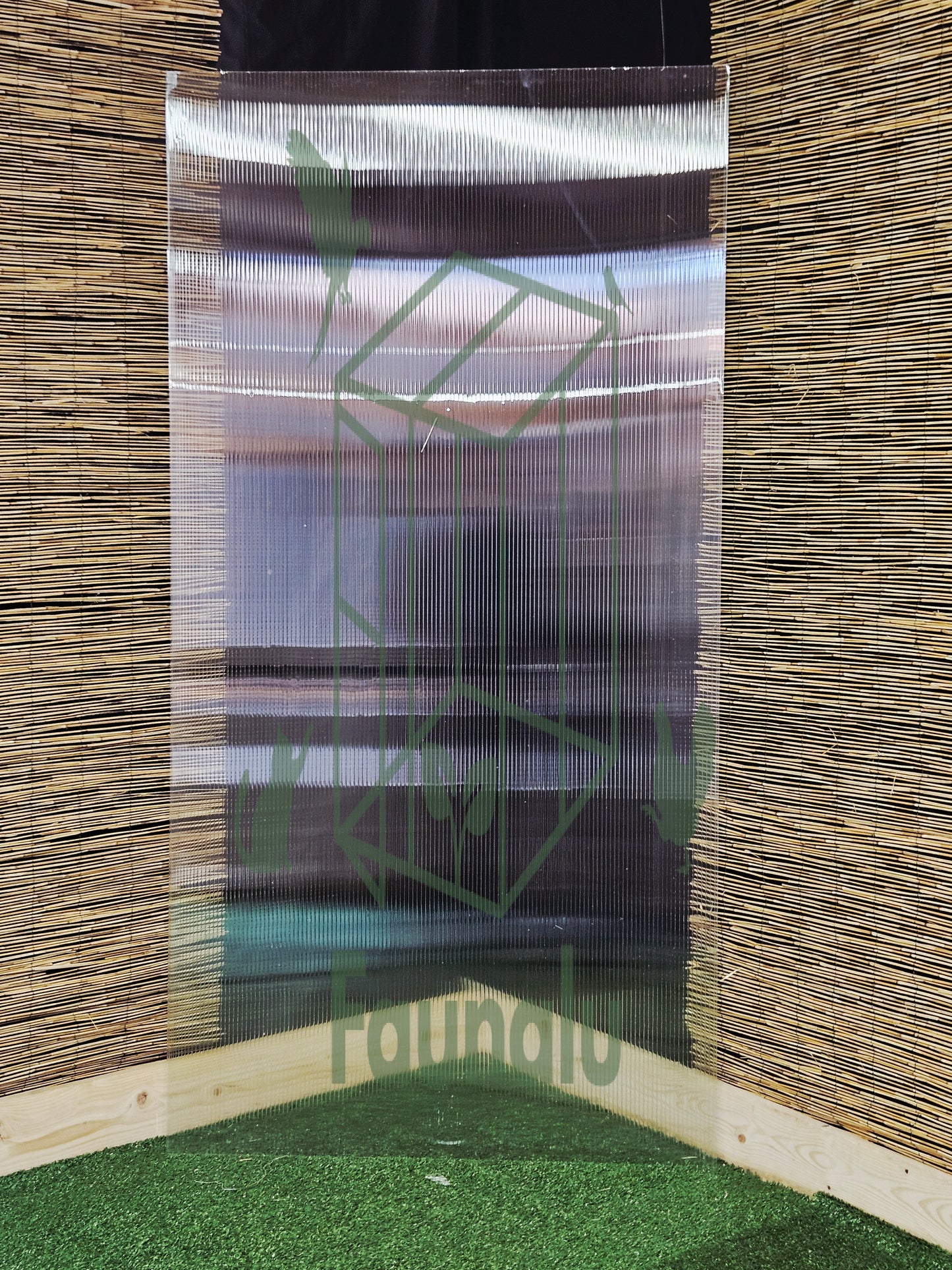 Plaque Polycarbonate Coupe-Vent 200x100 cm - Épaisseur 4mm