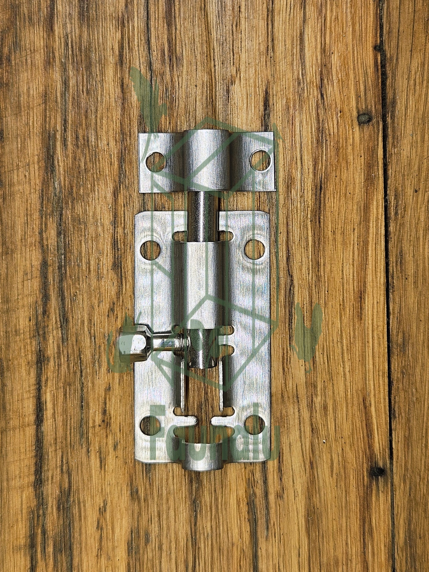 Verrou de Porte en inox 50x27mm - Loquet de Sécurité