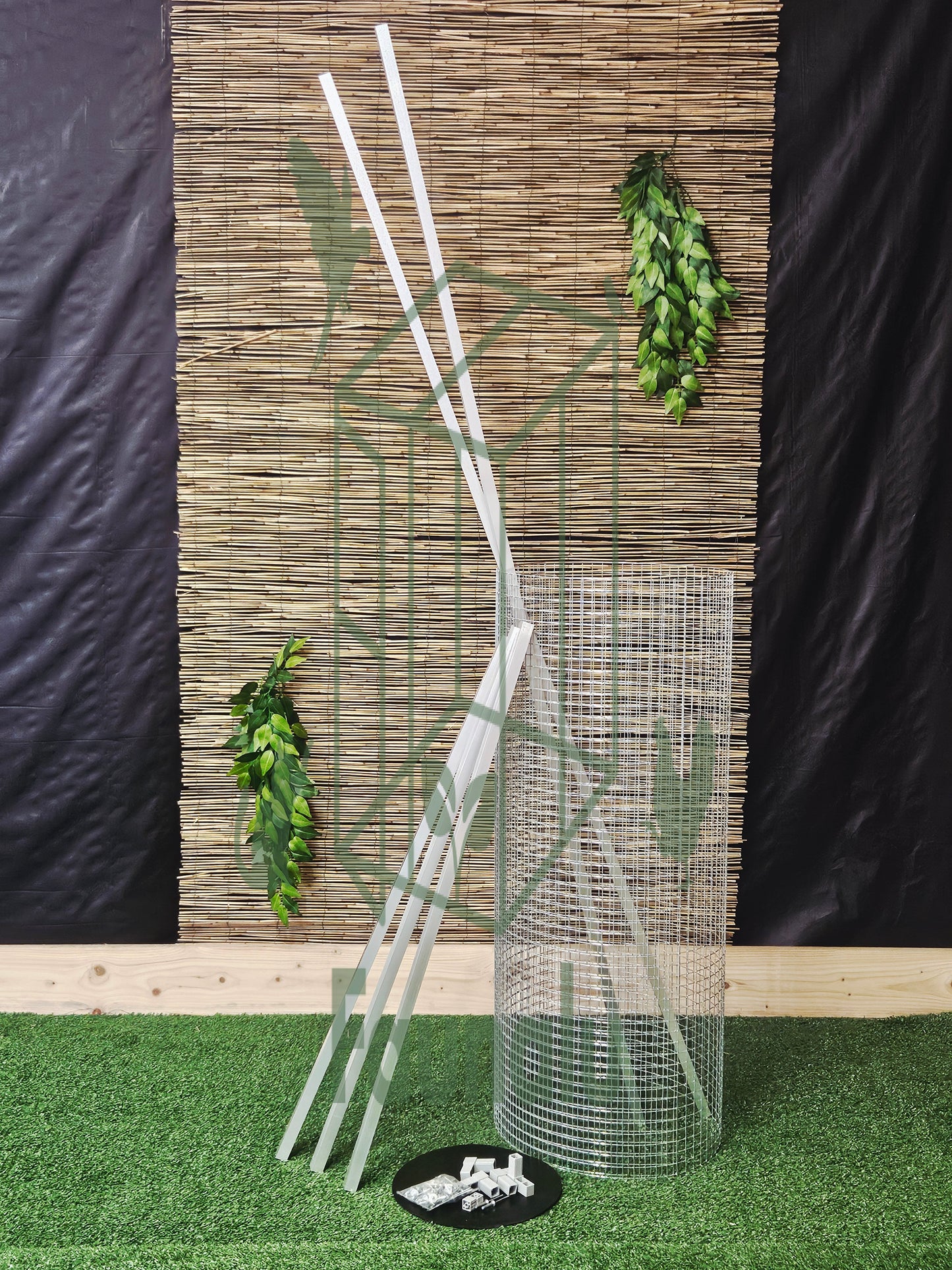 Panneau de Volière/Chatterie Aluminium En Kit 200x102 cm – Robuste, Résistant Extérieur