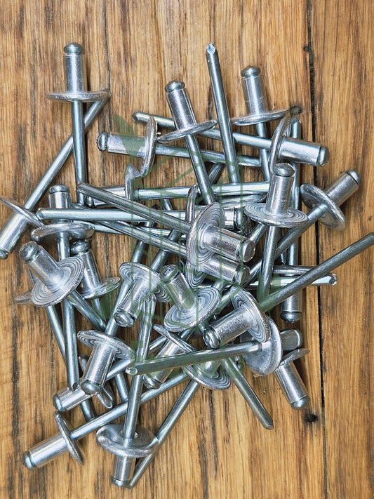 Rivets Aveugles Aluminium Ø 5.0 x 8 mm Tête Large collerette 14 mm- Lot de 125