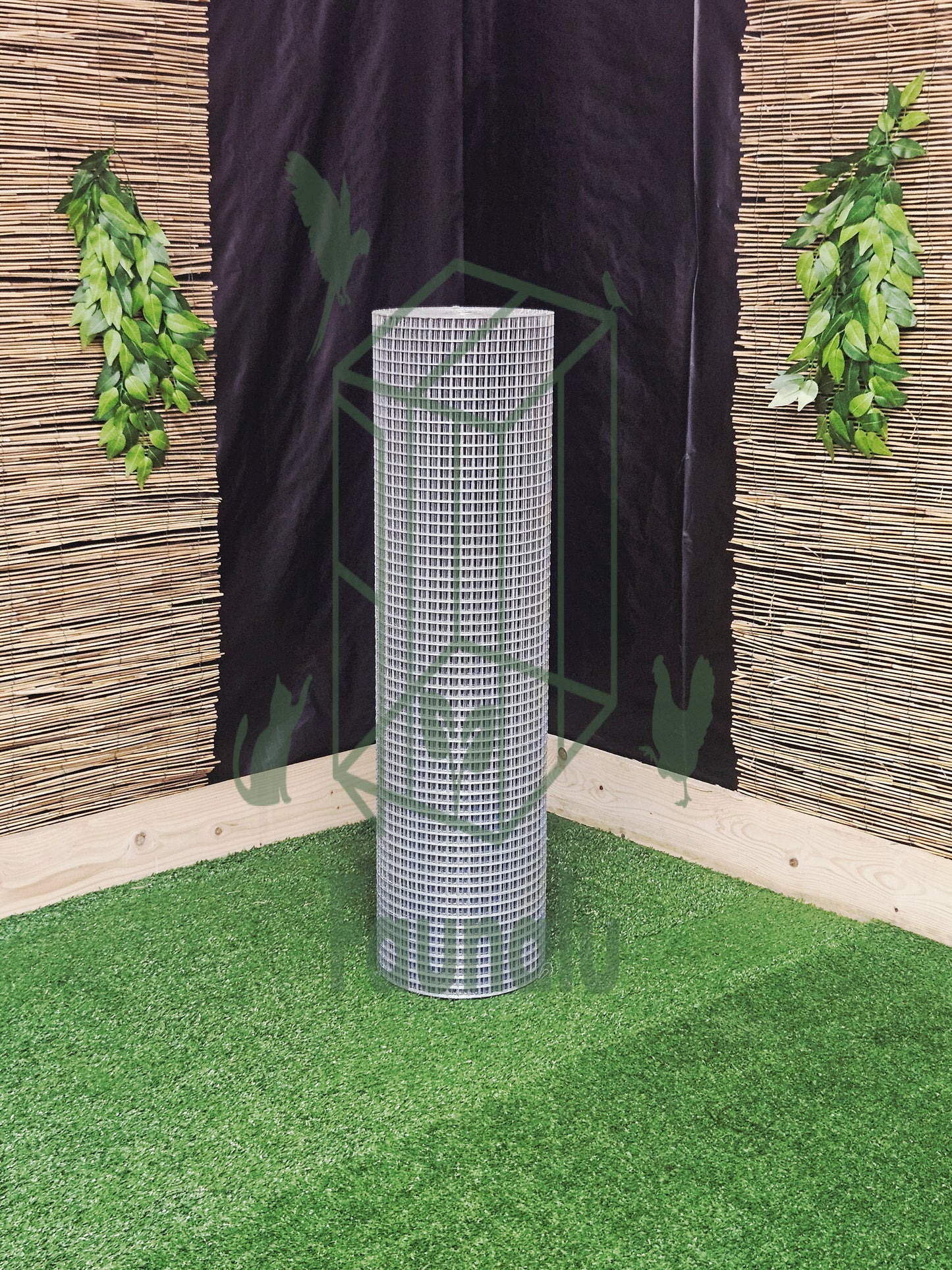 Grillage Électro-Soudé Galvanisé 19x19mm - Rouleau 1m x 25m - Fil 1.05mm